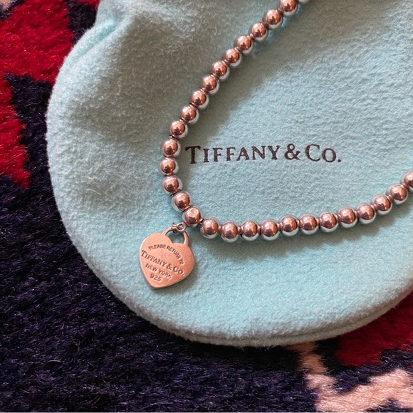 Tiffany & Co Heart Tag Bead Bracelet - Picture 6 of 8